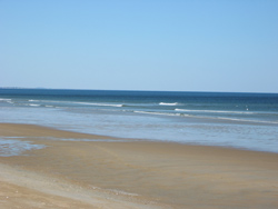 the Atlantic Ocean and Salisbury Beach